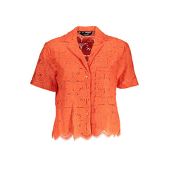 Arancione Poliammide Womens Shirt