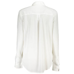 Bianco Viscosa Women Shirt