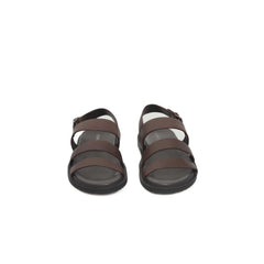 Brown Cowhide Men Sandal
