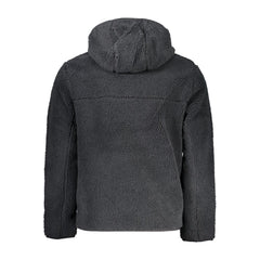 Black Polyester Jackets &amp; Coat