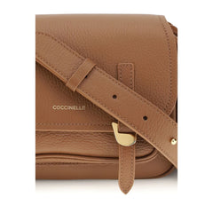 Brown Leather Shoulder Bag