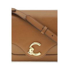 Brown Leather Shoulder Bag