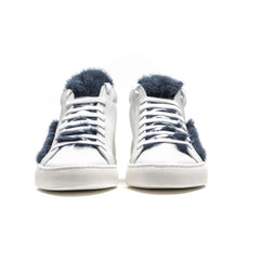 White Leather Women Sneaker