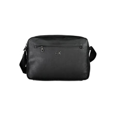 Nero Recycled Polyester Men Briefcase
