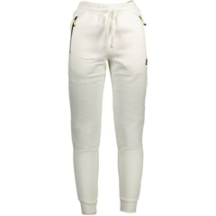 White Cotton Men's Sweatpant