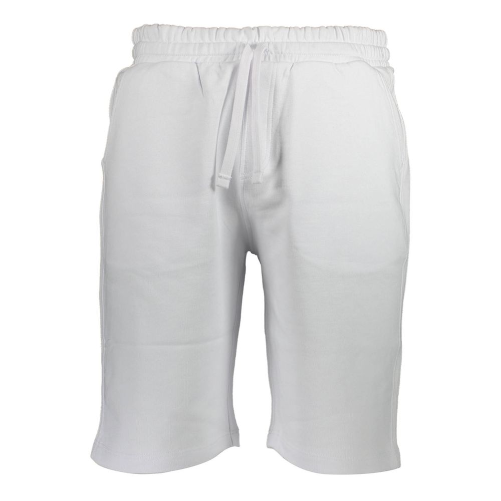 White Cotton Men's Sweatpants