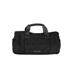 Black Polyester Men's Shoulder Bag