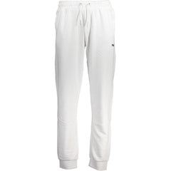 White Cotton Men's Sweatpant