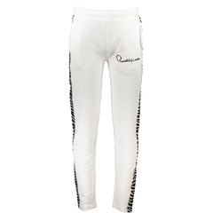 White Cotton Men's Sweatpant