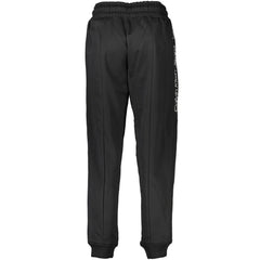 Black Polyester Women's Jogger Pants