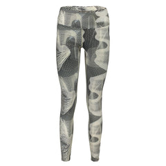 Black Polyester Women Legging