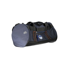 Blu Polyester Men Duffle Bag