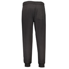Black Cotton Men's Sweatpant
