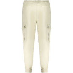 Beige Cotton Pant