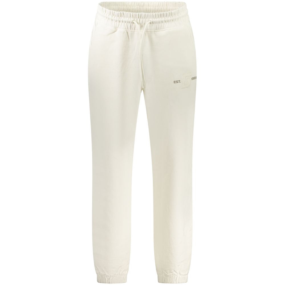 Bianco Cotton Men's Trousers