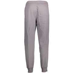 Grigio Cotton Men Sport Trouser