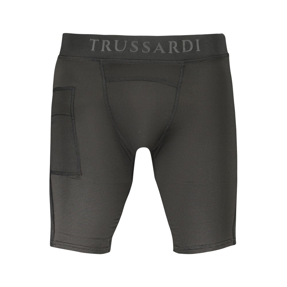 Black Polyester Pant
