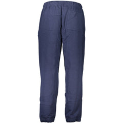 Blue Cotton Pant