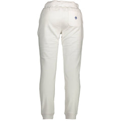 White Cotton Men's Sweatpant