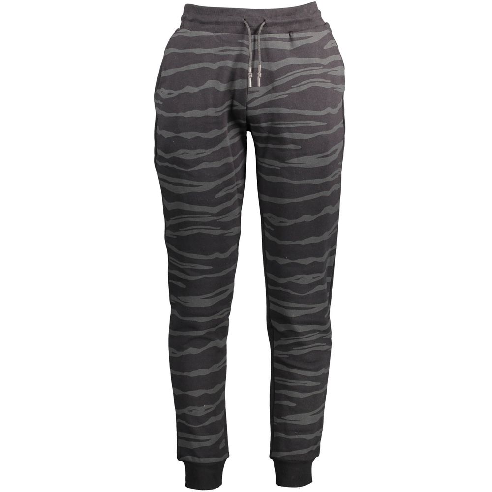 Black Cotton Men's Sweatpant