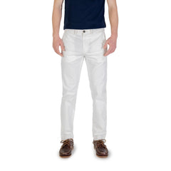 White Cotton Skinny Pant
