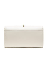 White Leather One Simply Love Mini Bag