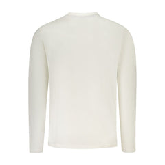 تي شيرت قطني أبيض للرجال