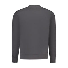 سويت شيرت قطن أسود للرجال