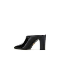 Black Calfskin Mules