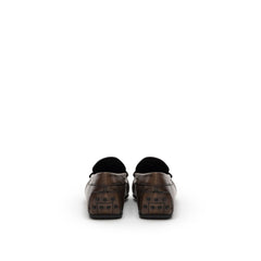 Brown Leather Moccassin