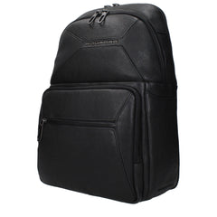 Black Leather Backpack