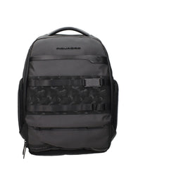 Gray Fabric Backpack