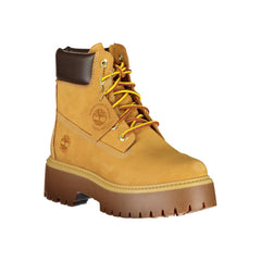Brown Leather Women Boot