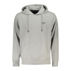 Grigio Cotton Men's Hoodie Sweatshirt