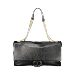 Nero Poliuretano Woman Shoulder Bag