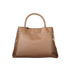 Marrone Poliuretano Woman Tote