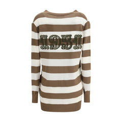 Brown Fleece Wool Cardigan