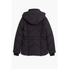 Black Polyester Women's Jacket
