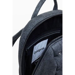 Grigio Polyester Woman Backpack