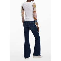 Bianco Viscosa Women Sweater