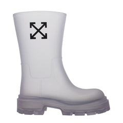 Transparent Pvc Ankle Boots
