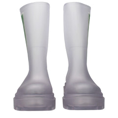 Transparent Pvc Ankle Boots