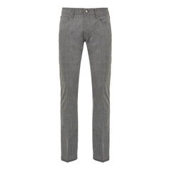 Gray Wool Casual Pants