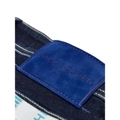 جينز قطني أزرق ضيق