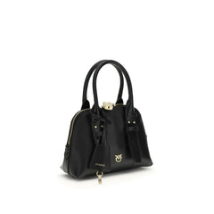 Black Calf Leather Bos Taurus Handbag