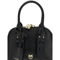 Black Calf Leather Bos Taurus Handbag