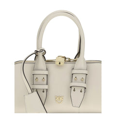 White Calf Leather Bos Taurus Handbag