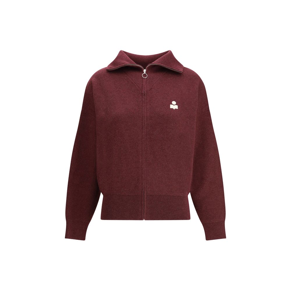 Bordeaux Cotton Cardigan