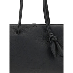 Black Calf Leather Bos Taurus Handbag