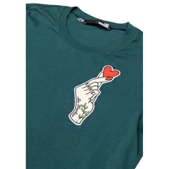 تي شيرت قطن أسود